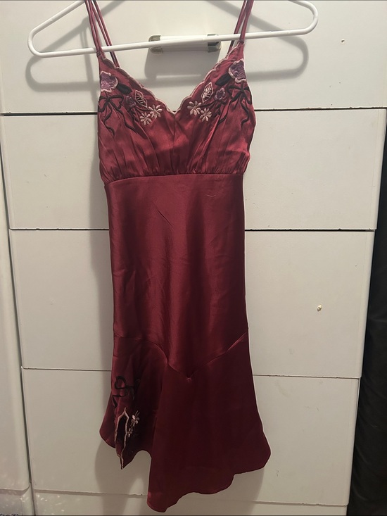 Free People Other - Free People maroon slip dress